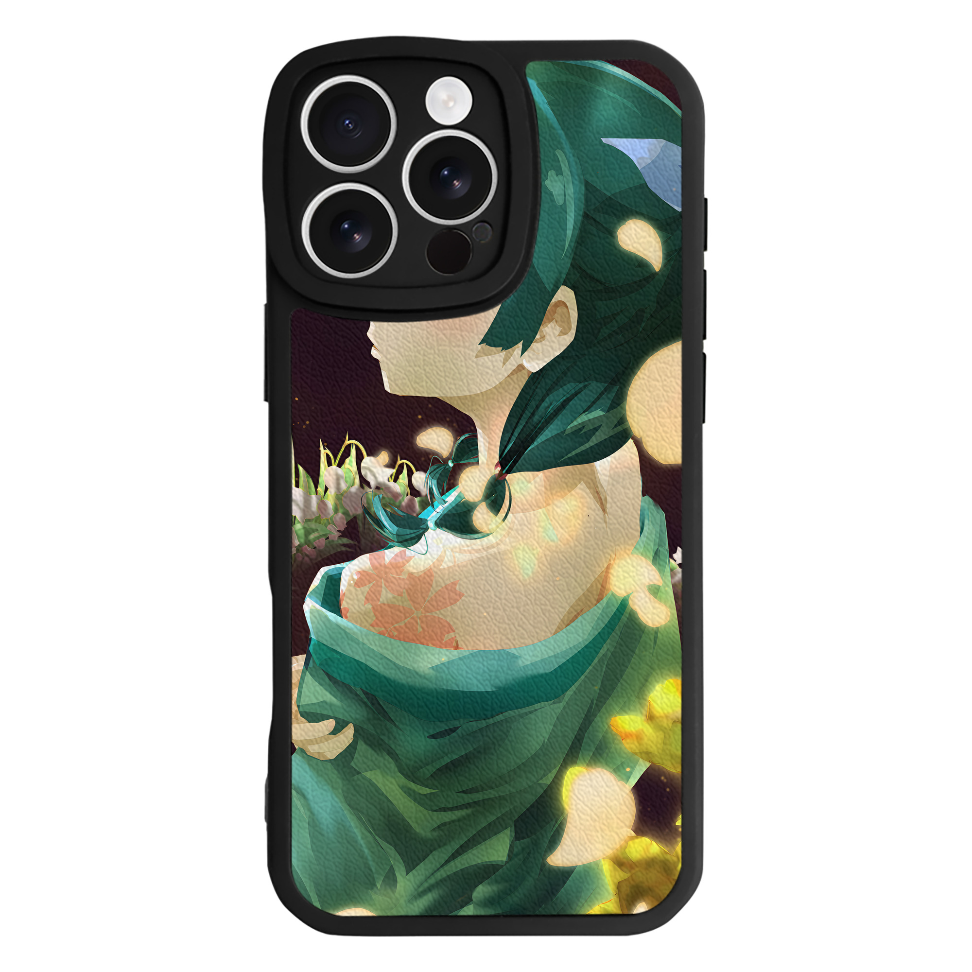 （画像用） 薬屋のひとりごと The Apothecary Diaries 【iPhone 16シリーズ対応】シリコンスマホケース（レザー調） 材質：シリコン